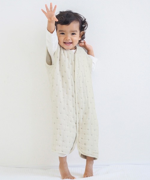 【angerolux / アンジェロラックス】 2ウェイ6重ガーゼスリーパー（ベビーパジャマ/スリーパー）｜angerolux（アンジェロラックス）