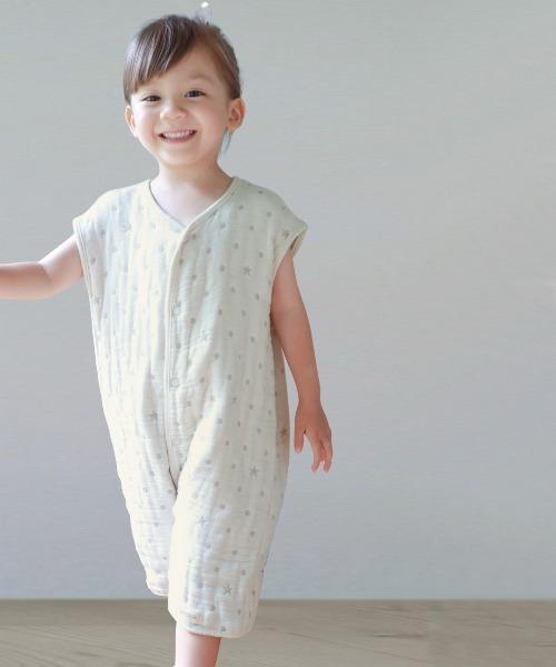 【angerolux / アンジェロラックス】 2ウェイ6重ガーゼスリーパー（ベビーパジャマ/スリーパー）｜angerolux（アンジェロラックス）