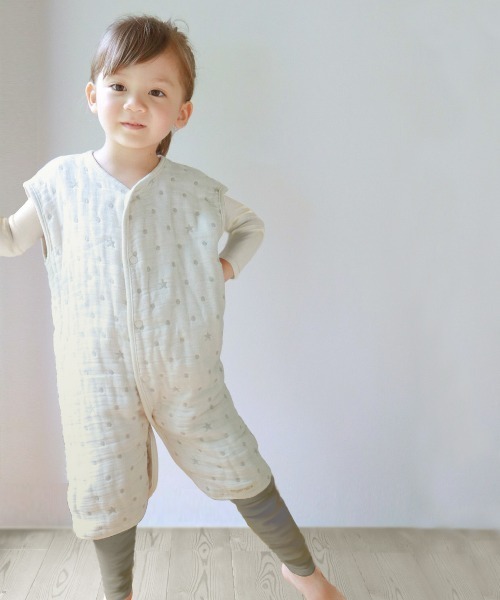 【angerolux / アンジェロラックス】 2ウェイ6重ガーゼスリーパー（ベビーパジャマ/スリーパー）｜angerolux（アンジェロラックス）