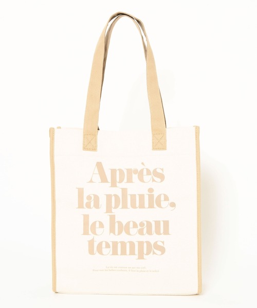 WEGO（ウィゴー）の「WEGO/パイピングキャンバスロゴトートバッグ（トートバッグ・レディース・その他2/その他1・FREE）」の22枚目の写真