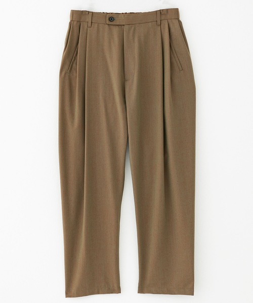 UNITED TOKYO(ユナイテッドトウキョウ)の「William Halstead スラックス/セットアップ(スラックス・メンズ・カーキ・1/3/2)」の1枚目の写真