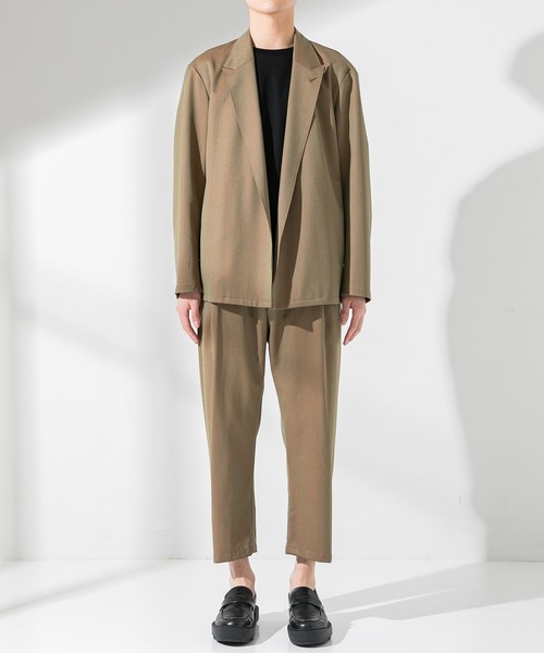 UNITED TOKYO(ユナイテッドトウキョウ)の「William Halstead スラックス/セットアップ(スラックス・メンズ・カーキ・1/3/2)」の2枚目の写真
