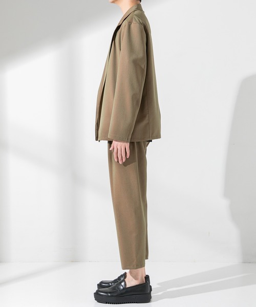 UNITED TOKYO(ユナイテッドトウキョウ)の「William Halstead スラックス/セットアップ(スラックス・メンズ・カーキ・1/3/2)」の3枚目の写真