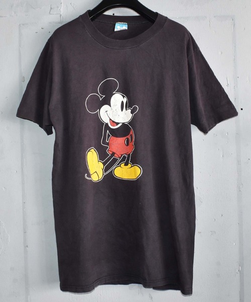 Usa製 Tシャツ カットソー プリントtシャツ Mickey ミッキー トップス Vintage ヴィンテージ のファッション ヴィンテージ古着