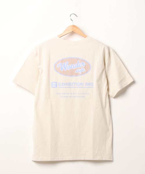 SpRay(スプレイ)の「BACKサークルロゴ Tシャツ(Tシャツ/カットソー・レディース・アイボリー/ブラック/グリーン/ブルー・FREE)」の17枚目の写真
