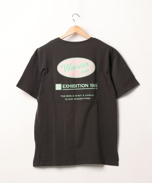 SpRay(スプレイ)の「BACKサークルロゴ Tシャツ(Tシャツ/カットソー・レディース・アイボリー/ブラック/グリーン/ブルー・FREE)」の18枚目の写真