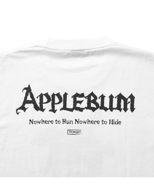 APPLEBUM（アップルバム）の「"リザレクト" T-shirt（Tシャツ/カットソー・メンズ・ホワイト/ブラック・LARGE/SMALL/MEDIUM/X-LARGE/XX-LARGE）」の5枚目の写真