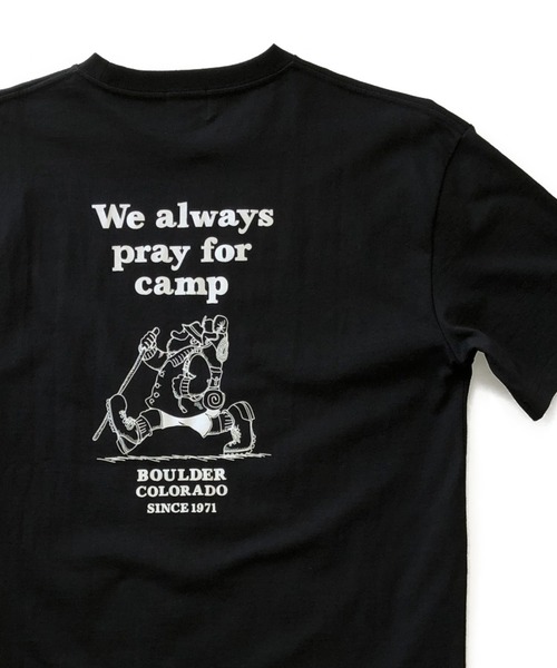 CAMP7（キャンプセブン）の「《CAMP7》hike man PRINT TEE（Tシャツ/カットソー・メンズ・ブラック/ホワイト・MEDIUM/LARGE/X-LARGE）」の11枚目の写真