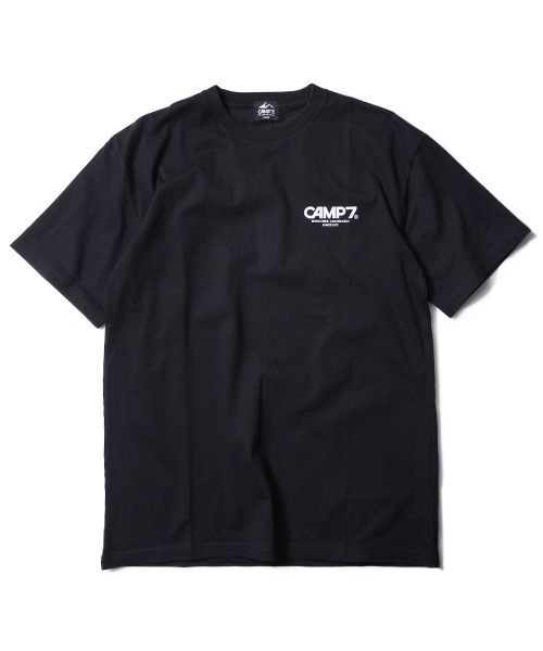 CAMP7（キャンプセブン）の「《CAMP7》hike man PRINT TEE（Tシャツ/カットソー・メンズ・ブラック/ホワイト・MEDIUM/LARGE/X-LARGE）」の9枚目の写真