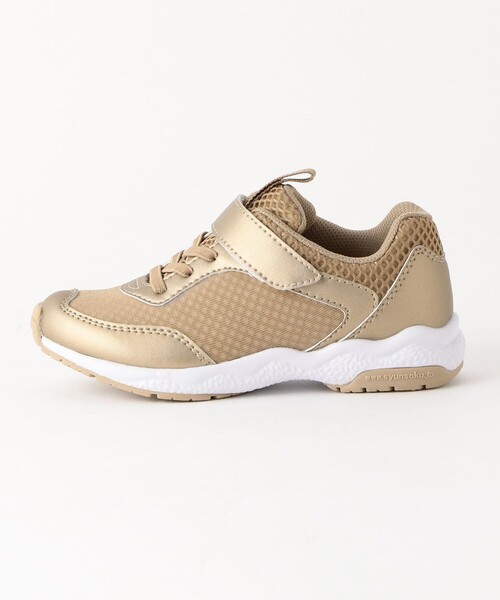 瞬足(シュンソク)の「【別注】<瞬足>スニーカー / キッズ 17cm-23cm(スニーカー・キッズ・ゴールド/ブラック/ネイビー/ダークグリーン/モカ/ライラック・18cm/20cm/22cm/23cm/21cm/19cm/17cm)」の18枚目の写真