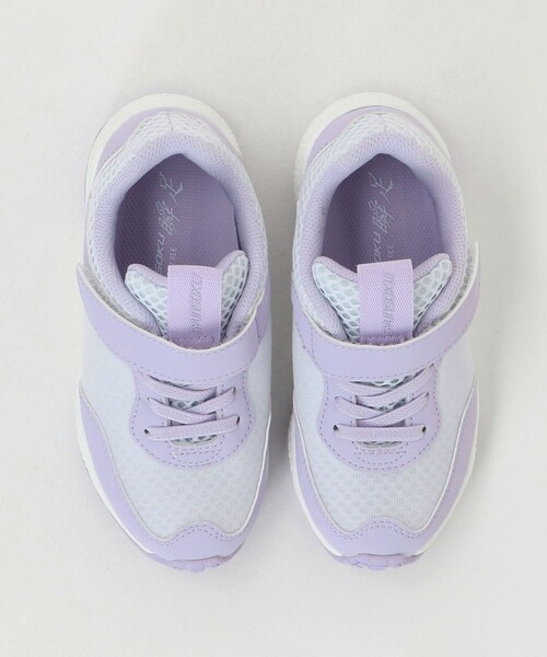 瞬足(シュンソク)の「【別注】<瞬足>スニーカー / キッズ 17cm-23cm(スニーカー・キッズ・ゴールド/ブラック/ネイビー/ダークグリーン/モカ/ライラック・18cm/20cm/22cm/23cm/21cm/19cm/17cm)」の10枚目の写真