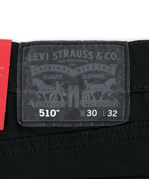 Levi's(リーバイス)の「Levi's/リーバイス 510 BLACK SKINNY/スキニーフィット(その他パンツ・メンズ・ブラック・32inch/30inch/28inch/31inch/29inch/33inch/36inch/34inch)」の7枚目の写真