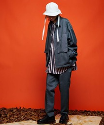 MAISON SPECIAL | ■上下セット■テックツイード/SOLOTEX/ソロテックス プライムオーバーセットアップ/ブルゾン/スラックス 【MAISON SPECIAL/メゾンスペシャル】(ブルゾン)