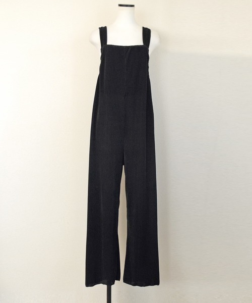 Marient（マリエント）の「プリーツオールインワン/ジャンパースカート（ジャンパースカート・レディース・ブラック/ブラウン・FREE）」の5枚目の写真