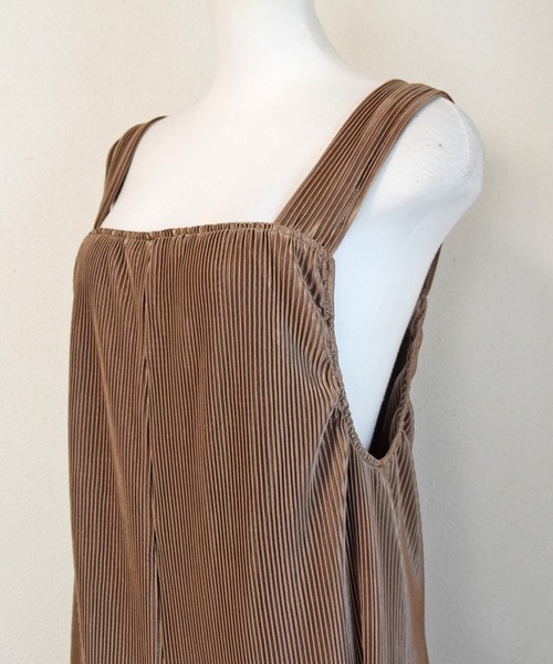 Marient（マリエント）の「プリーツオールインワン/ジャンパースカート（ジャンパースカート・レディース・ブラック/ブラウン・FREE）」の12枚目の写真