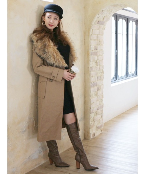 セール ボリュームファーカラーコート その他アウター Royal Party ロイヤルパーティー のファッション通販 Zozotown