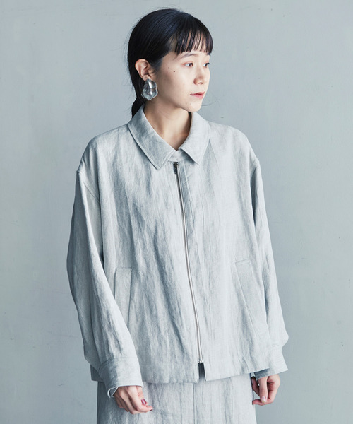 SILENCE ブルゾン サイレンス silence スエードブルゾン48 SILENCE