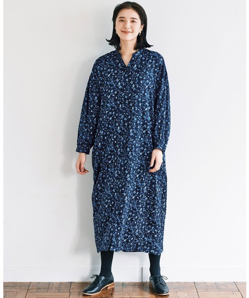 セール 佐藤かなさんプロデュース アヴェクモワ フラワープリントワンピース ブラック ワンピース Avecmoi アヴェクモワ のファッション通販 Zozotown