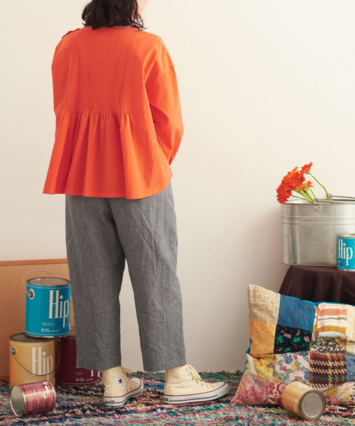 l'atelier du savon（アトリエドサボン）の「肩開きピンタック