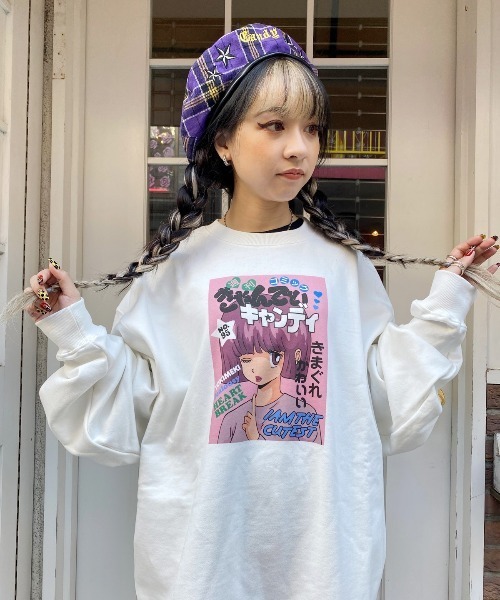 Candy Stripper（キャンディストリッパー）の「CANDY COMIC SWEAT 