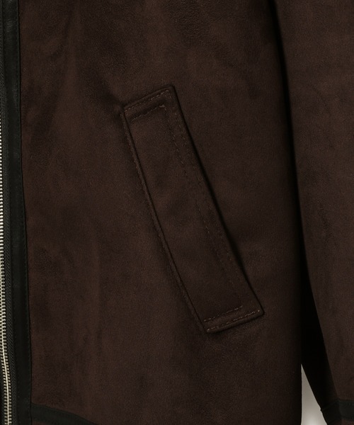 ADAM ET ROPE'（アダムエロペ）の「【WEB限定】B-3フライトジャケット（その他アウター・レディース・ブラック/ダークブラウン・FREE）」の14枚目の写真