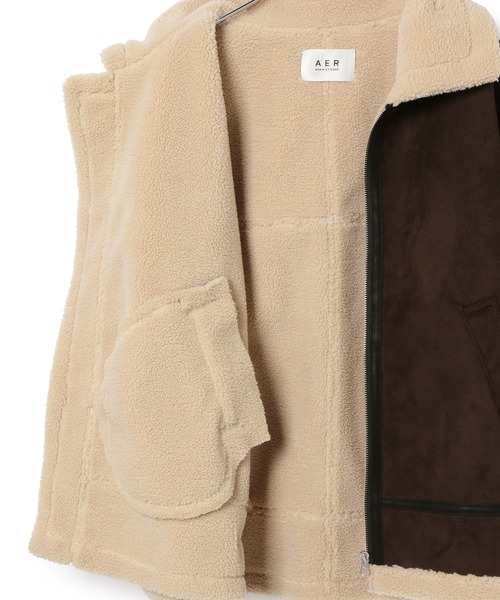 ADAM ET ROPE'（アダムエロペ）の「【WEB限定】B-3フライトジャケット（その他アウター・レディース・ブラック/ダークブラウン・FREE）」の15枚目の写真