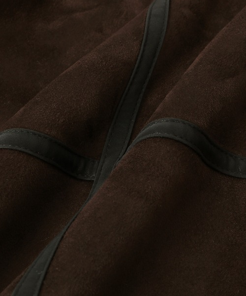 ADAM ET ROPE'（アダムエロペ）の「【WEB限定】B-3フライトジャケット（その他アウター・レディース・ブラック/ダークブラウン・FREE）」の16枚目の写真