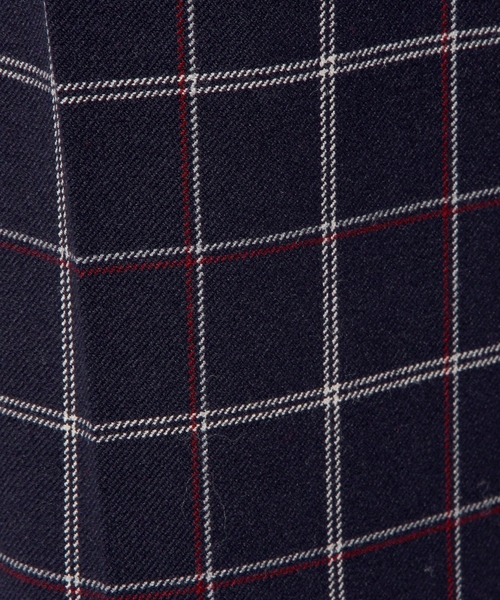 Another Edition（アナザーエディション）の「ストレッチチェックパンツ/AE T/R STRC CHK PT◆（その他パンツ・レディース・ダークグレー/ベージュ/ネイビー・MEDIUM/SMALL）」の4枚目の写真