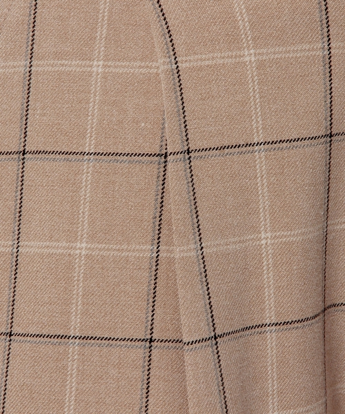 Another Edition（アナザーエディション）の「ストレッチチェックパンツ/AE T/R STRC CHK PT◆（その他パンツ・レディース・ダークグレー/ベージュ/ネイビー・MEDIUM/SMALL）」の5枚目の写真