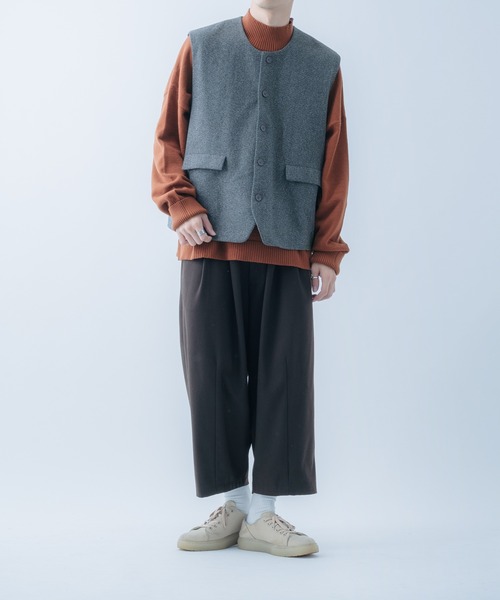 epnok(エプノック)の「モッサベスト(ベスト・メンズ・グレー・MEDIUM/LARGE)」の7枚目の写真