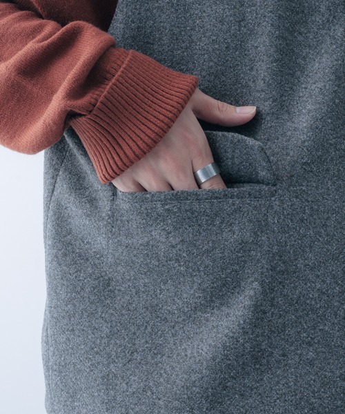 epnok(エプノック)の「モッサベスト(ベスト・メンズ・グレー・MEDIUM/LARGE)」の15枚目の写真