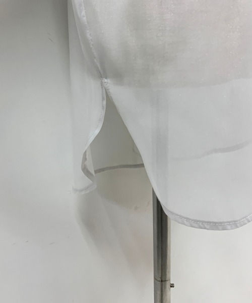 PICCIN（ピッチン）の「シアー透けシャツ（シャツ/ブラウス・レディース・ライトグレー/ピンク・M）」の18枚目の写真