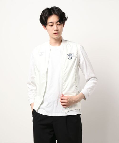 ZOY（ゾーイ）の「《ZOY》MENS MA-1 ベスト（ベスト・メンズ・ネイビー/ホワイト・1）」の2枚目の写真
