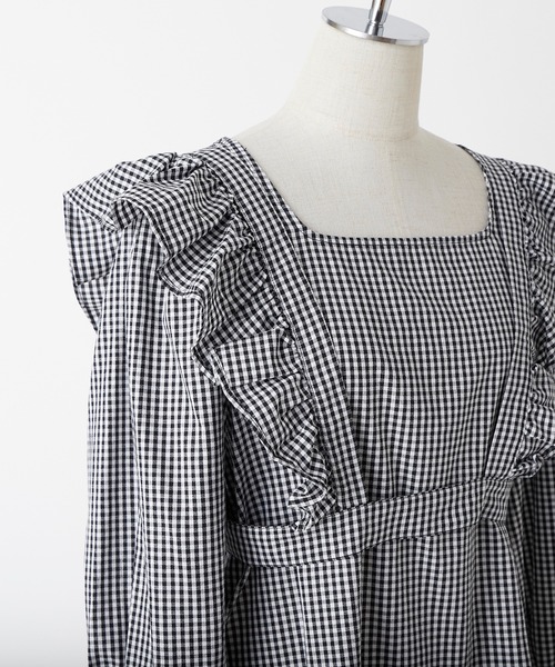 セール】フリルハーネスセットブラウス（シャツ/ブラウス）｜one after