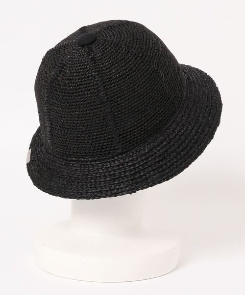 OVERRIDE（オーバーライド）の「【OVERRIDE】RAFFIA KOMA METRO / 【オーバーライド】ラフィア　コマ　メトロ（ハット・レディース・ベージュ/ブラック・58cm）」の17枚目の写真