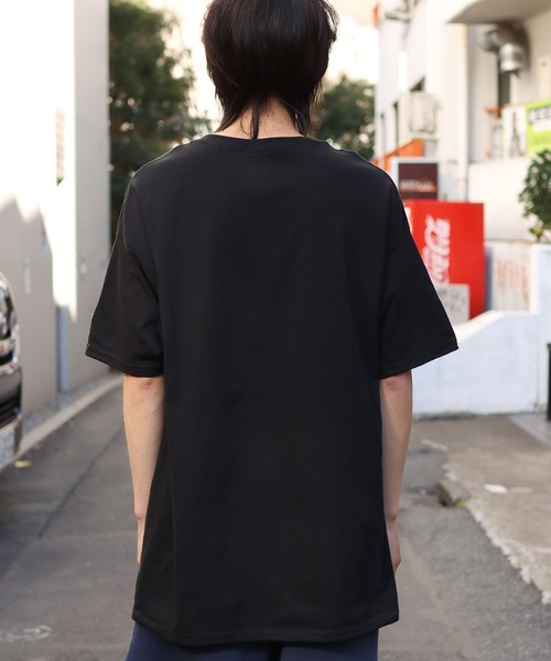 Champion(チャンピオン)の「Champion/チャンピオン Authentic ビッグシルエットカットソー 無地 半袖Tシャツ メンズ 夏物 夏服(Tシャツ/カットソー・メンズ・ロイヤルブルー/グリーン/ブラック/ホワイト/グレー/ネイビー/マルーン・XL/2XL/3XL)」の9枚目の写真