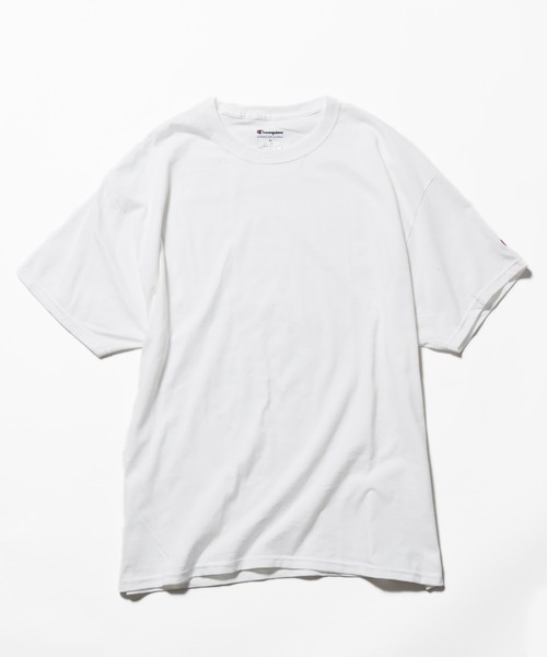 Champion(チャンピオン)の「Champion/チャンピオン Authentic ビッグシルエットカットソー 無地 半袖Tシャツ メンズ 夏物 夏服(Tシャツ/カットソー・メンズ・ロイヤルブルー/グリーン/ブラック/ホワイト/グレー/ネイビー/マルーン・XL/2XL/3XL)」の21枚目の写真