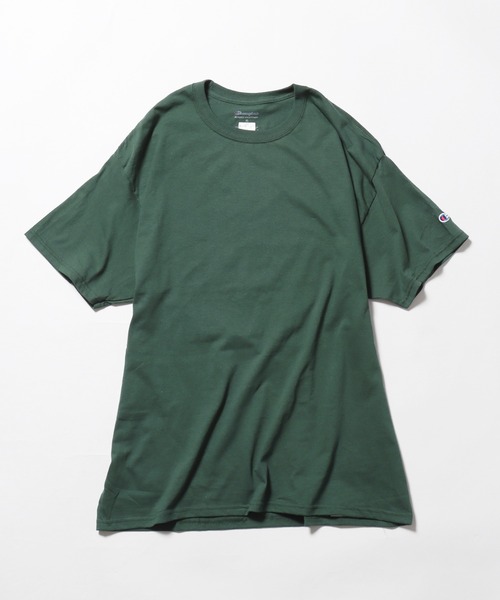 Champion(チャンピオン)の「Champion/チャンピオン Authentic ビッグシルエットカットソー 無地 半袖Tシャツ メンズ 夏物 夏服(Tシャツ/カットソー・メンズ・ロイヤルブルー/グリーン/ブラック/ホワイト/グレー/ネイビー/マルーン・XL/2XL/3XL)」の22枚目の写真