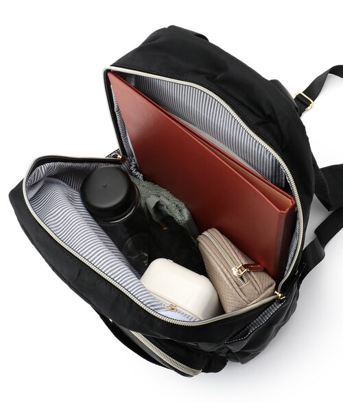 DRESKIP(ドレスキップ)の「◆整理整頓できちゃうリュック(バックパック/リュック・レディース・ブラック/グレー系3/ブラック系3/チャコールグレー・00)」の12枚目の写真