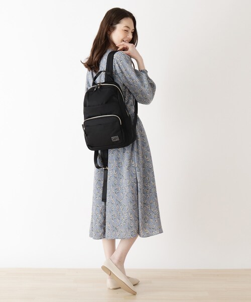 DRESKIP(ドレスキップ)の「◆整理整頓できちゃうリュック(バックパック/リュック・レディース・ブラック/グレー系3/ブラック系3/チャコールグレー・00)」の17枚目の写真