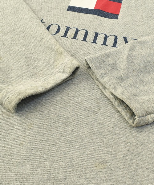 TOMMY HILFIGER(トミーヒルフィガー)の「【ヴィンテージ古着】90s TOMMY HILFIGER トミーヒルフィガー(スウェット・メンズ・グレー・X-LARGE)」の3枚目の写真