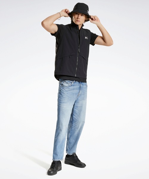 Reebok（リーボック）の「eightyone ウーブン ベスト （ベスト・メンズ・ブラック・XX-LARGE/LARGE/X-LARGE/MEDIUM/XXX-LARGE/SMALL）」の3枚目の写真