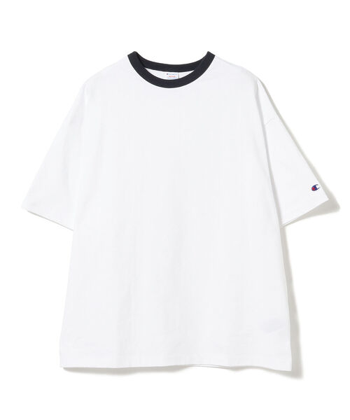 Champion（チャンピオン）の「Champion × BEAMS / 別注 Ringer T-shirt（Tシャツ/カットソー・メンズ・ホワイト/チャコールグレー・LARGE/X-LARGE/SMALL/MEDIUM）」の11枚目の写真