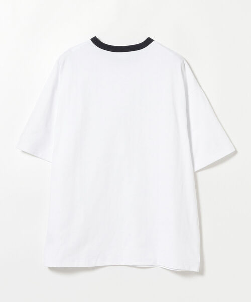Champion（チャンピオン）の「Champion × BEAMS / 別注 Ringer T-shirt（Tシャツ/カットソー・メンズ・ホワイト/チャコールグレー・LARGE/X-LARGE/SMALL/MEDIUM）」の14枚目の写真