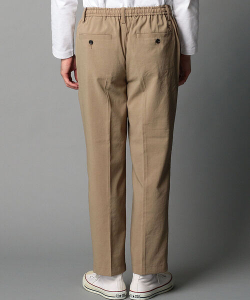GLOSTER(グロスター)の「EVALET QUICK DRY EASY PANTS イージーパンツ (※吸水速乾、ウォッシャブル、シワになりにくいイージーケア素材を使用!)(その他パンツ・メンズ・ベージュ系その他5/ベージュ/ネイビー・S/L/M)」の6枚目の写真
