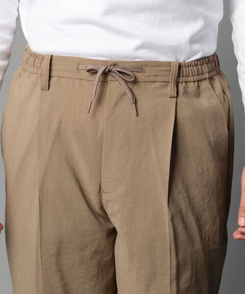 GLOSTER(グロスター)の「EVALET QUICK DRY EASY PANTS イージーパンツ (※吸水速乾、ウォッシャブル、シワになりにくいイージーケア素材を使用!)(その他パンツ・メンズ・ベージュ系その他5/ベージュ/ネイビー・S/L/M)」の7枚目の写真