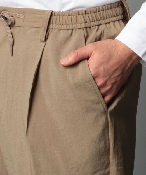 GLOSTER(グロスター)の「EVALET QUICK DRY EASY PANTS イージーパンツ (※吸水速乾、ウォッシャブル、シワになりにくいイージーケア素材を使用!)(その他パンツ・メンズ・ベージュ系その他5/ベージュ/ネイビー・S/L/M)」の8枚目の写真