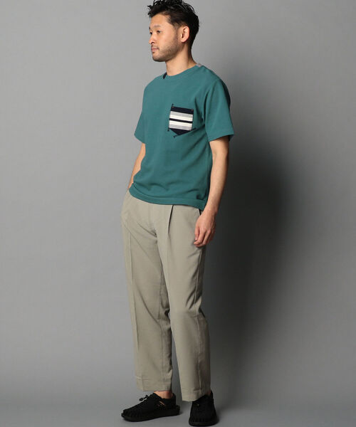 GLOSTER(グロスター)の「EVALET QUICK DRY EASY PANTS イージーパンツ (※吸水速乾、ウォッシャブル、シワになりにくいイージーケア素材を使用!)(その他パンツ・メンズ・ベージュ系その他5/ベージュ/ネイビー・S/L/M)」の16枚目の写真