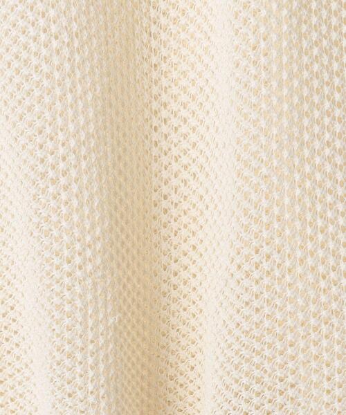 BRACTMENT(ブラクトメント)の「『BRACTMENT(ブラクトメント)』 BM クルーネック メッシュニット(ニット/セーター・レディース・オフホワイト/ブラック/オレンジ・FREE)」の9枚目の写真