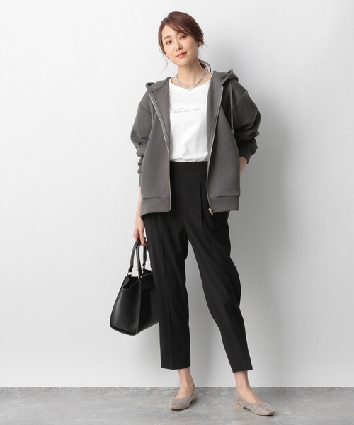 GLOBAL WORK（グローバルワーク）の「ハンサム美人ZIPパーカー【EASY